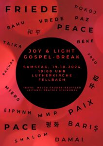 Gospelbreak 19.10.24 in der Lutherkirche